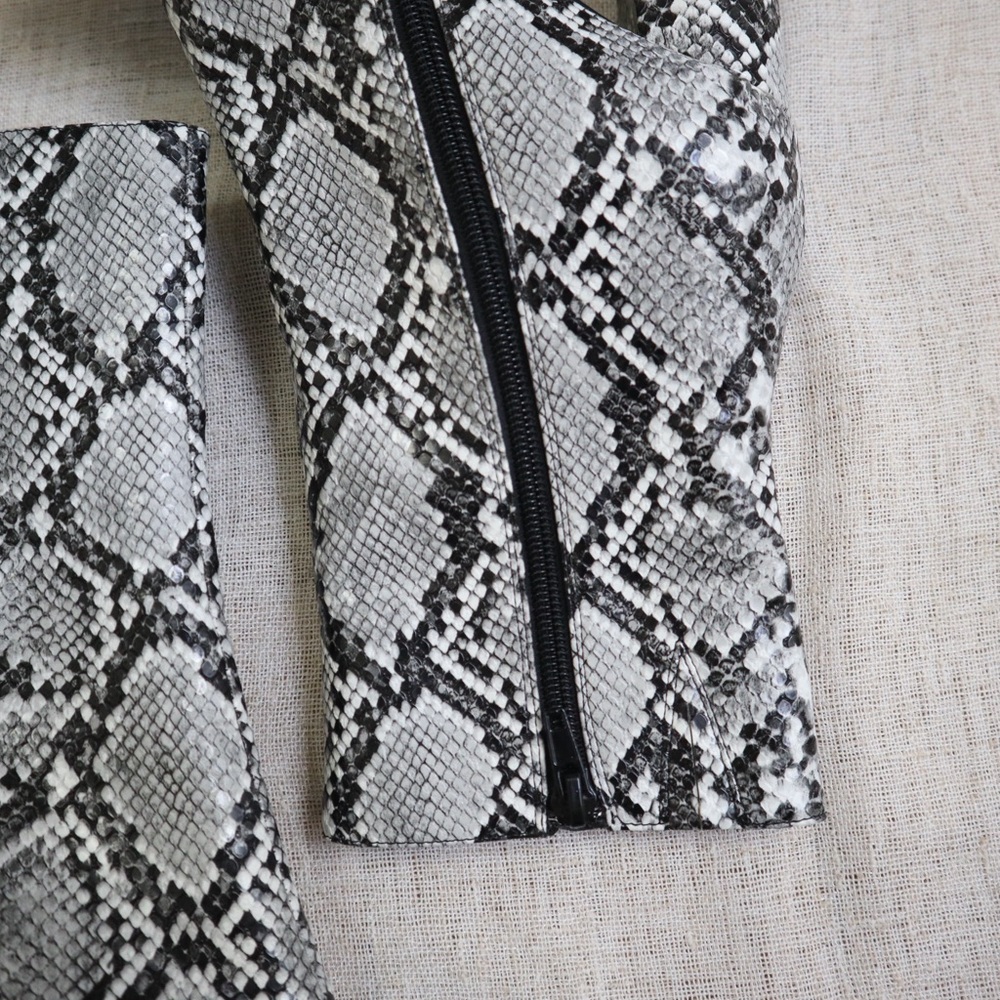 Jeffrey Campbell Siren Python Bootie - image 3